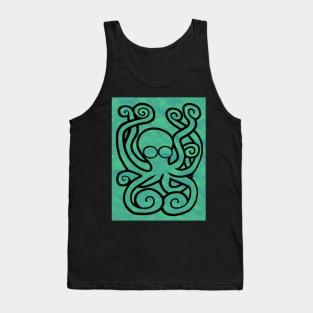 Octo-Doodle-Pus Green Tank Top